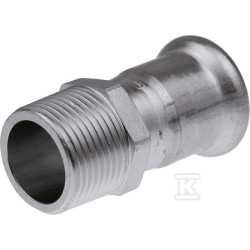 ZŁĄCZKA Z GZ 54X1 1/2" INOX PRESS