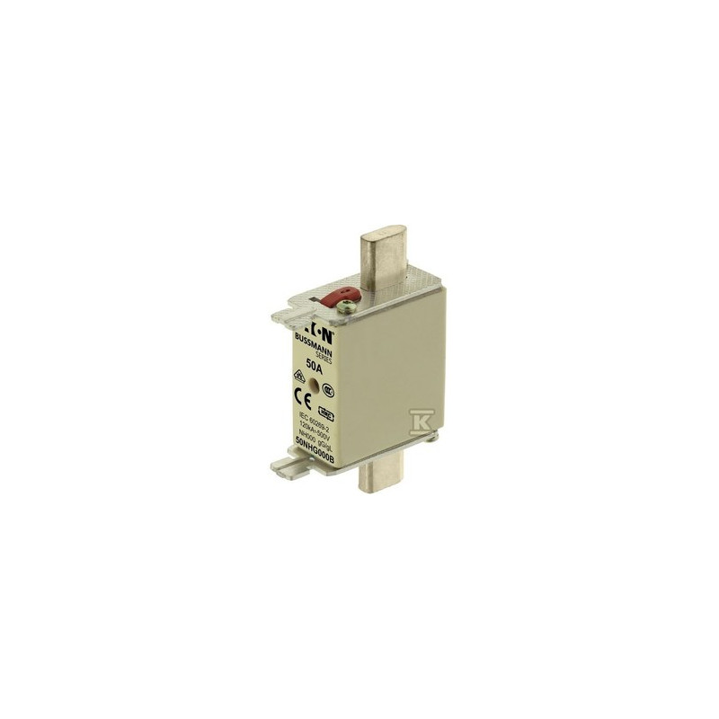 WKŁ.NH 50A 500V GL/GG ROZ.000 PODW.WSKA