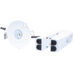OPR.AXP IP65/20 ECO LED 3W 1H 1-ZAD.B.