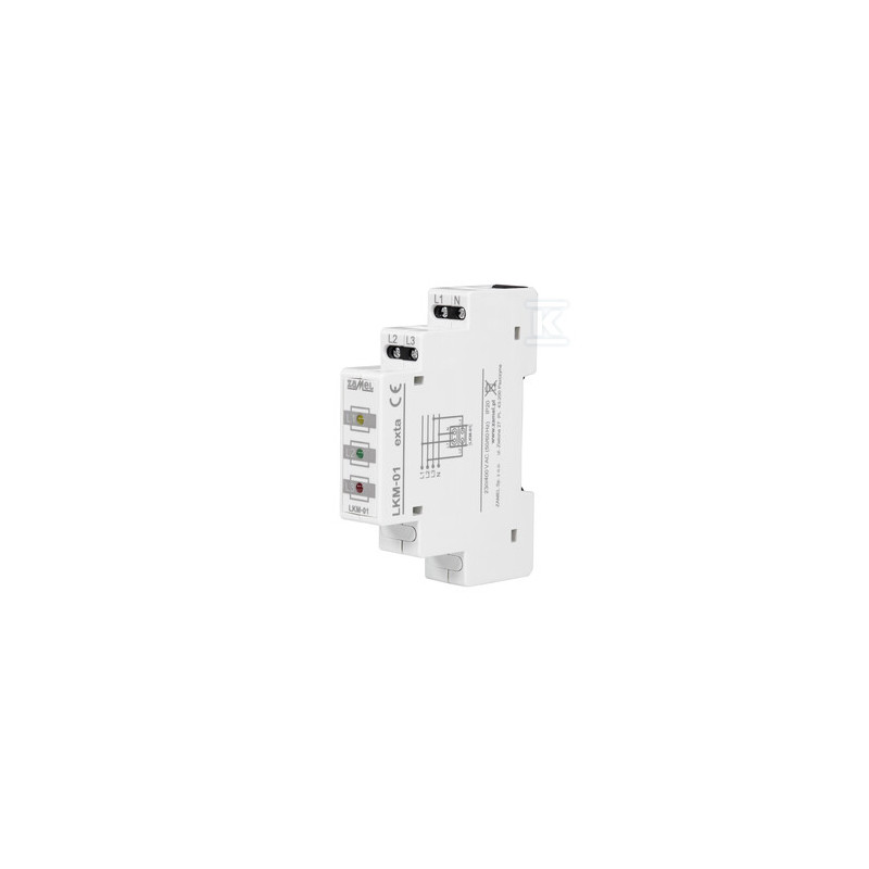 LKM-01-40 WSK.ZAS.230/400 CZE/ZIE/ŻÓŁ