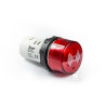BUZZER MONOBL.24V AC/DC PODŚW.CZERW.