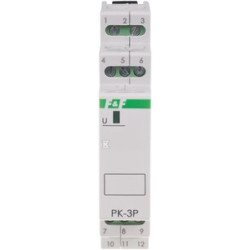 PK-3P-PRZEK.EL-MAG.24VAC/DC,3P,3X8A,1MOD