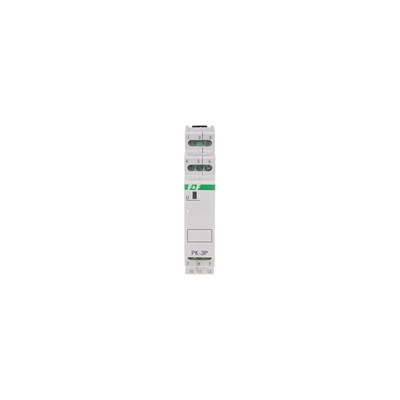 PK-3P-PRZEK.EL-MAG.24VAC/DC,3P,3X8A,1MOD