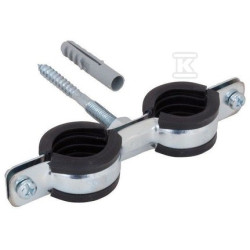 BIS OBEJMA PODWÓJNA 1"COBRA 32-36 SET