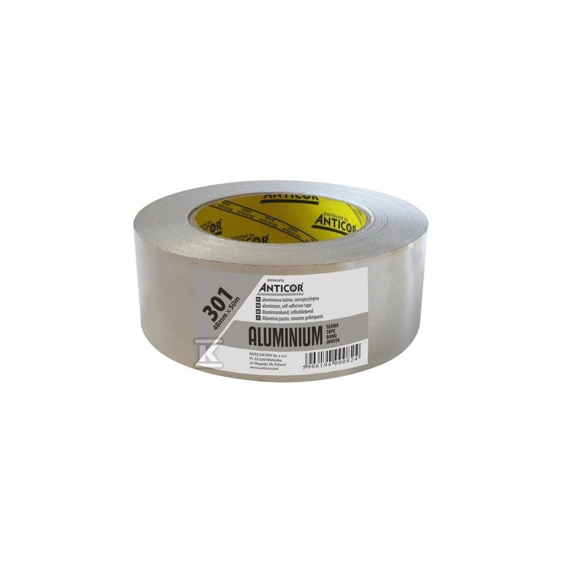 ALUMINIO 301, DO 120°C 48MMX50M