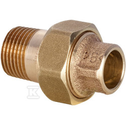 ZŁĄCZKA GRZEJ BRĄZ  4341G 22X3/4" LWX