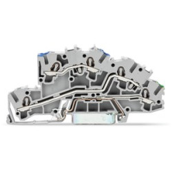 ZŁĄCZ.PIĘTR.2,5MM2 N/L/PE SZARA TOPJO