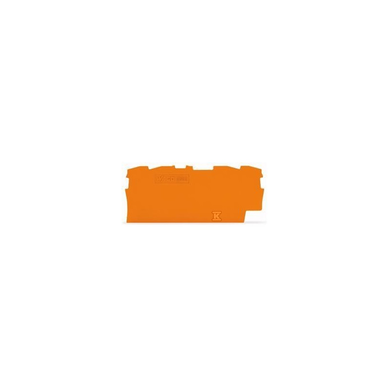 ŚCIANKA KOŃCOWA POMARAŃCZOWA TOPJOBS