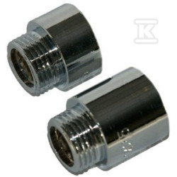 PRZEDŁUŻKA 1/2"X15MM CHROM ONNLINE