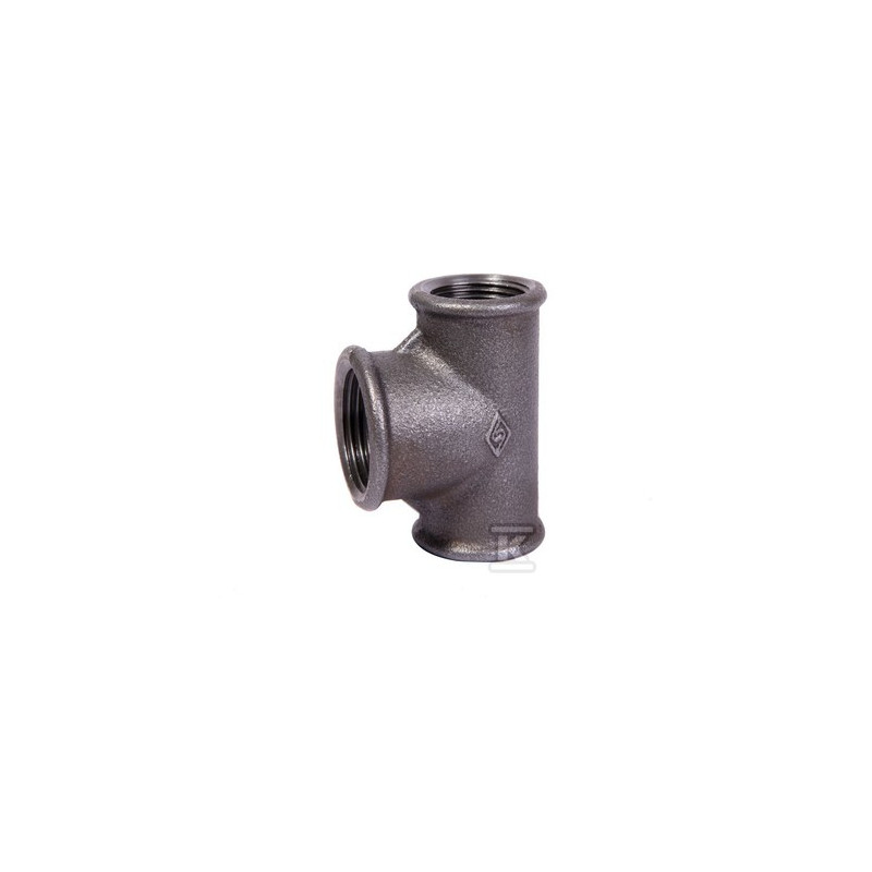 TRÓJNIK REDU 2X6/4X2 CZARNY B1NR25