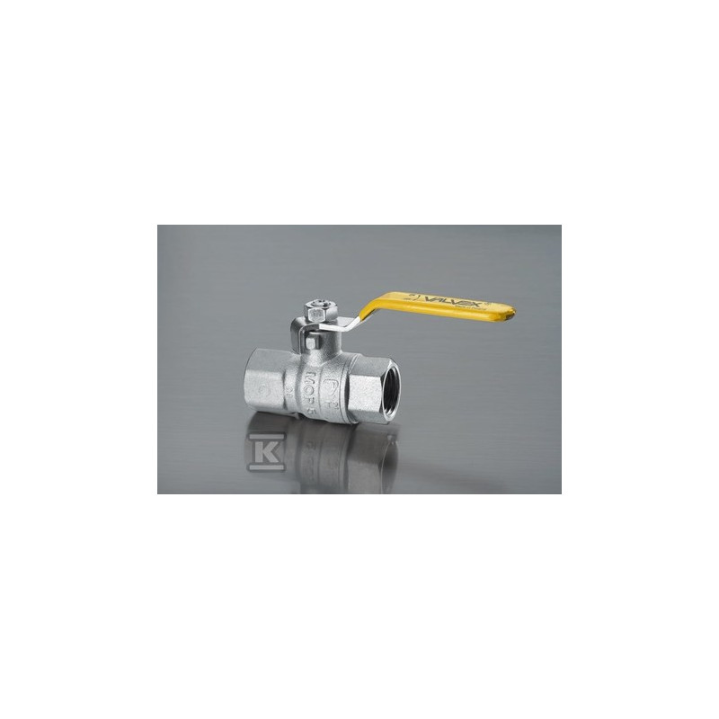 ZAWÓR KULOWY GAZOWY 2" NIKL.