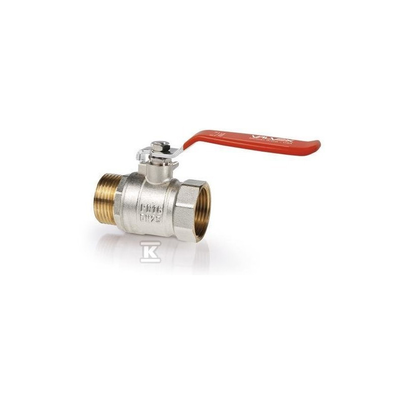 ZAWÓR KULOWY ORO GW/Z 1",DŹW.STAL.