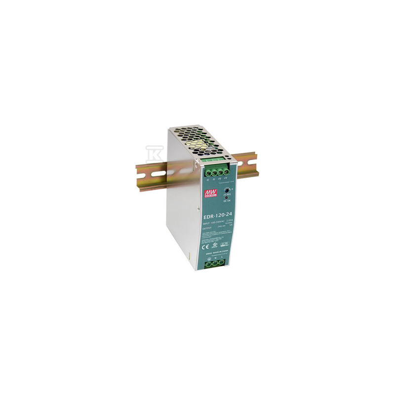 ZASIL.NA SZYNĘ DIN 120W 24V 5A