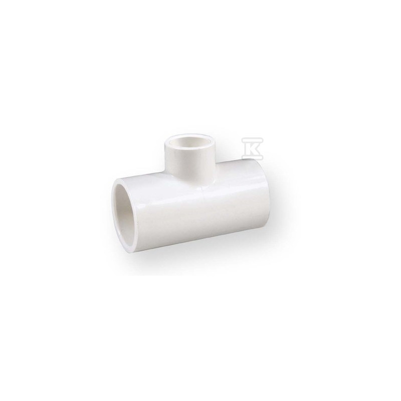 TRÓJNIK RED KW/KW/KW PVC 1 1/2X1 1/2X3/
