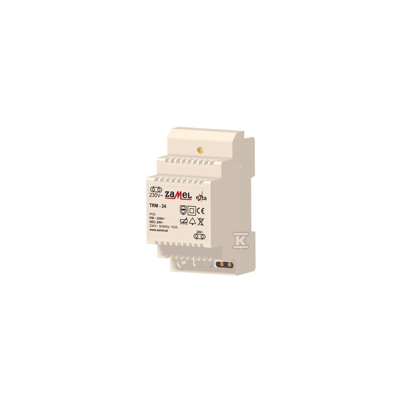 TRM-24 TRANSF.230/24V AC 15VA