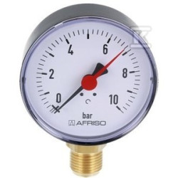 MANOMETR RF80 PIONOWY 1/2" 0-10BAR