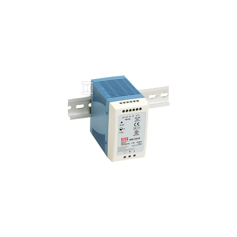 ZASIL.NA SZYNĘ DIN 100W 24V 4A