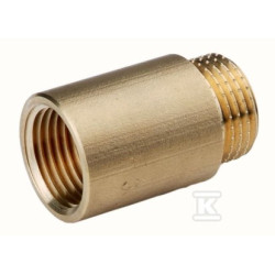 PRZEDŁUŻKA MOSIĘ.1/2" 25MM ŻÓŁTA O
