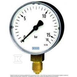 MANOMETR 111.10.100 M20X1,5 0-25BAR STAL
