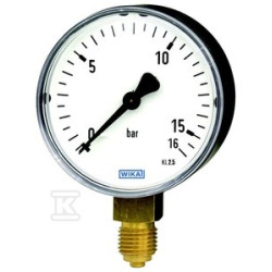 MANOMETR 111.10.160, M20X1,5 0-16BARSTAL