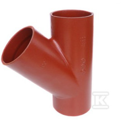 TRÓJNIK ŻELIWNY SML 125X100/45