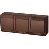 GN.3X2P+Z N/T IP44 BRĄZ HERMES
