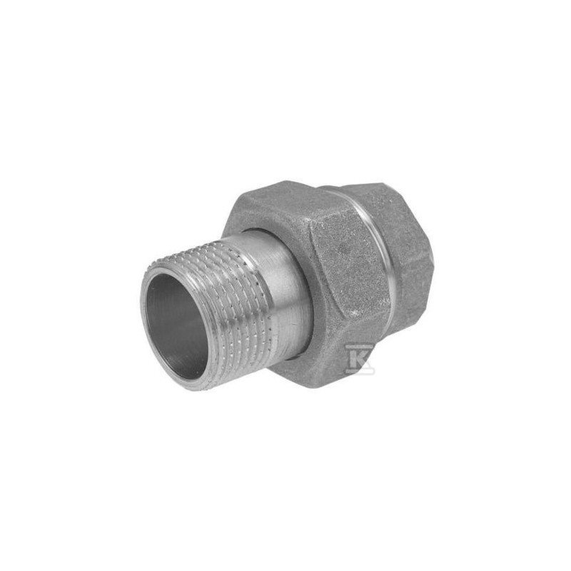 ŚRUBUNEK MOSIĘŻNY 1/2" PROSTY Z ORING