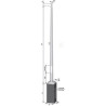 SŁUP NT S-50 6-KĄT/ŚCIANKA 3MM