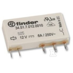 PRZEKAŹNIK 1P 6A 12V DC