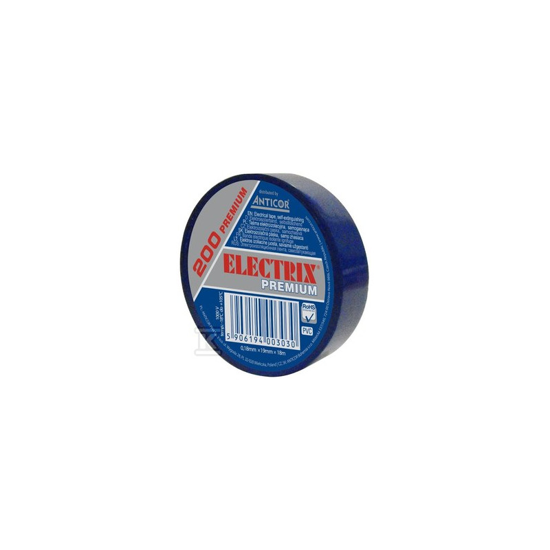 ELECTRIX 200 PREMIUM TAŚMA IZOL.NIEBIES