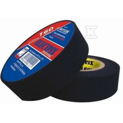 TAŚMA TKANINOWA CZARNA 19MMX10M