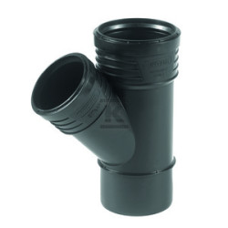 TR.PP-HT SITECH+ 110X110/45 SANIT.CZARNY