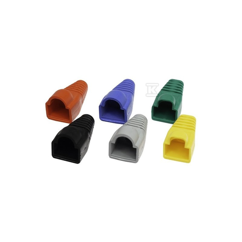 OSŁONKA NA WTYK RJ45 SZARA
