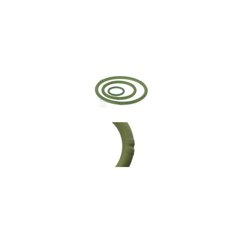 O-RING 18MM FPM/VITON. INOX STEEL PRESS