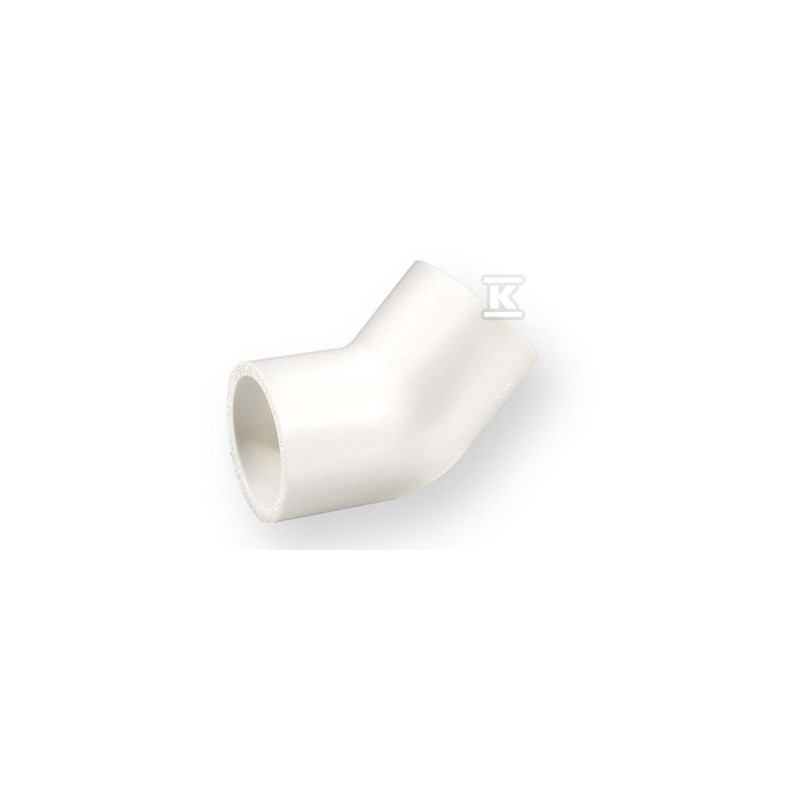 KOLANO 45ST KW/KW PVC 3/4