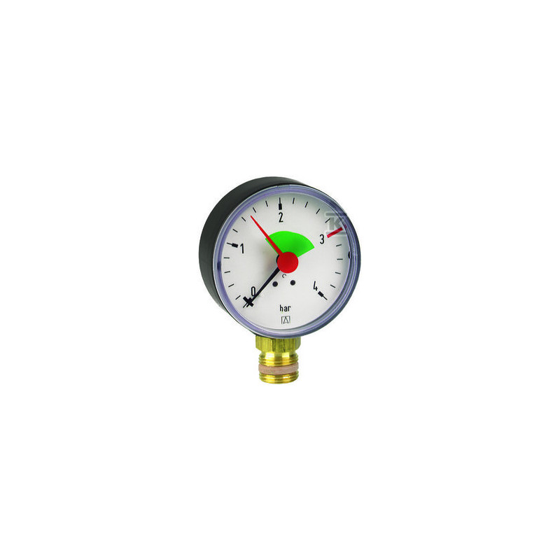 MANOMETR HZ63 PIONOWY 3/8" 0-4BAR