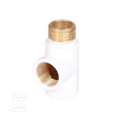 TRÓJNIK DO GRZAŁKI 1/2" RAL9016