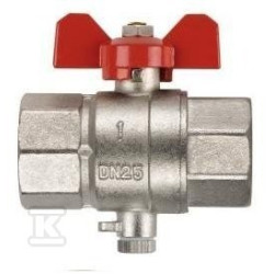 ZAWÓR KULOWY V - 20 G 3/4"