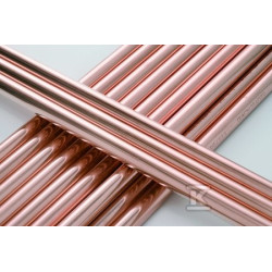 RURA MIEDZIANA 22X1X2500 PÓŁTWARDA R25