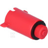 KOREK DO PRÓB CIŚ.1/2" PVC CZERW.ONNLI