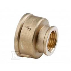 MUFA REDUKCYJNA MOSIEŻNA 1/2"X3/8" ŻÓ