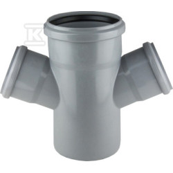 CZWÓR.HT 1-PŁ.50X50X50/67 POPIEL SANIT