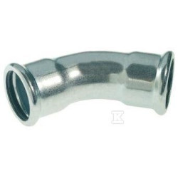 KOLANO 45 ST.108X108 STEEL SPRINK.