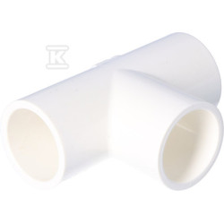 TRÓJNIK RÓWNOPRZELOTOWY KW/KW/KW PVC 3