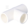 TRÓJNIK RÓWNOPRZELOTOWY KW/KW/KW PVC 3