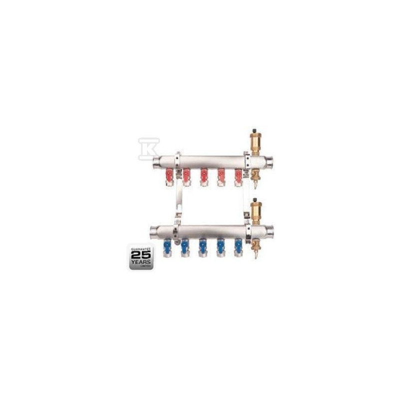ROZDZIELACZ MINI BASE INOX K2-4 G1-G1/2"