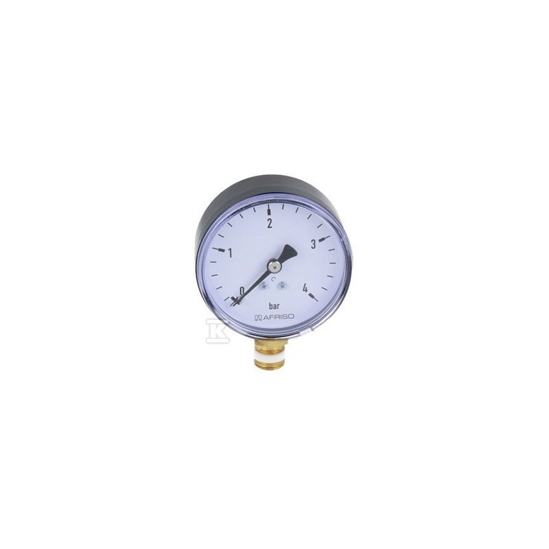 MANOMETR RF63 PIONOWY 1/4" 0-4BAR