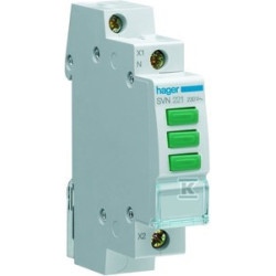 LAMPKA SYGNALIZACYJNA 3 X ZIELONA, 230V