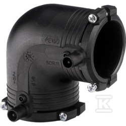 KOL.EL.90ST.D25 SDR11,PN10 GAZ/PN16 WODA
