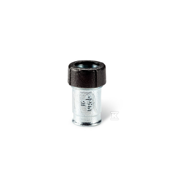 ŁĄCZNIK QI 1/2" GW DO RUR  STALOWYCH